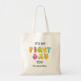 Bolsa Tote De Volta À MÃE Escolar Nome Personalizado No Prime