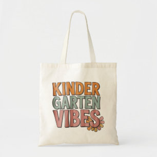 Bolsa Tote De volta às aulas Jardim de infância Pré K Primeir