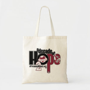Bolsa Tote Década da sacola da esperança AWF