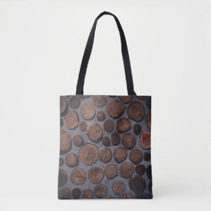 Bolsa Tote Decapores de madeira de cortiça