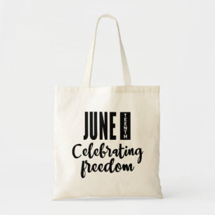 Bolsa Tote Décimo Junho, Liberdade da Afro-Americana.