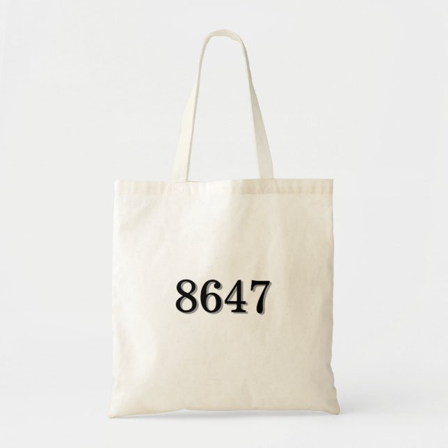 Bolsa Tote Declaração Simples 8647 (Frente)