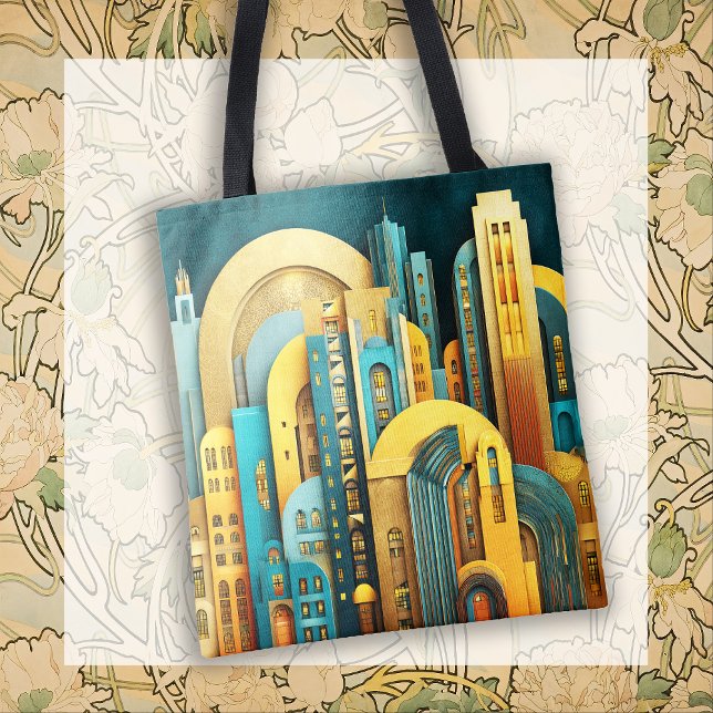 Bolsa Tote Deco Dreamscape Architecture (Criador carregado)