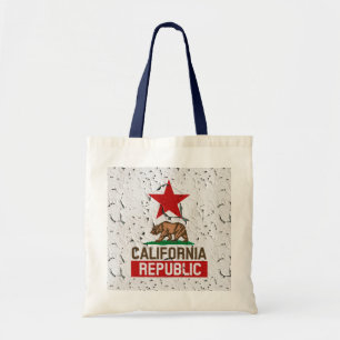 Bolsa Tote Decoração de Tinta de Despejo da República da C