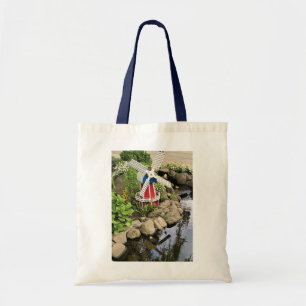 Bolsa Tote Decoração do Jardim de Moinhos