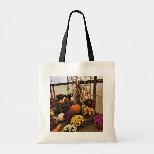 Bolsa Tote Decoração do outono (Frente)