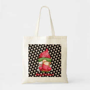 Bolsa Tote Deer Gnomo Personalizar Cor e Texto