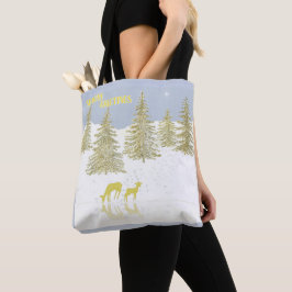 Bolsa Tote Deer Refletion
