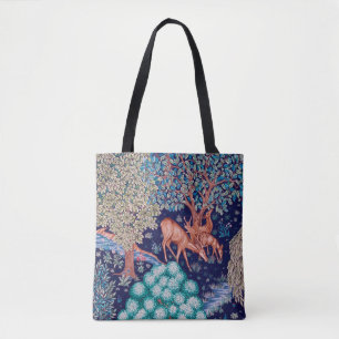 Bolsa Tote Deers in the Forest, William Morris