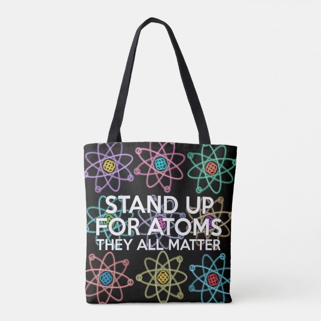 BOLSA TOTE DEFIJA OS ÁTOMOS (Verso)