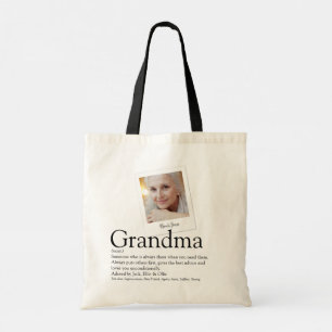 Bolsa Tote Definição de Avó Moderna Foto