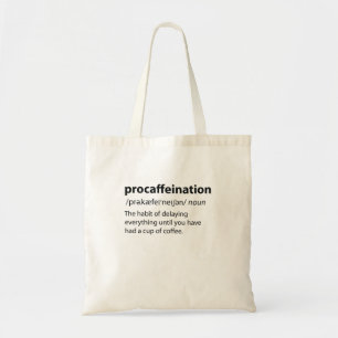 Bolsa Tote Definição de Dicionário Engraçado de Procafein