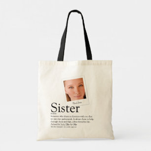 Bolsa Tote Definição de Irmã Moderna Foto