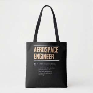 Bolsa Tote Definição de uma ideia do presente do engenheiro