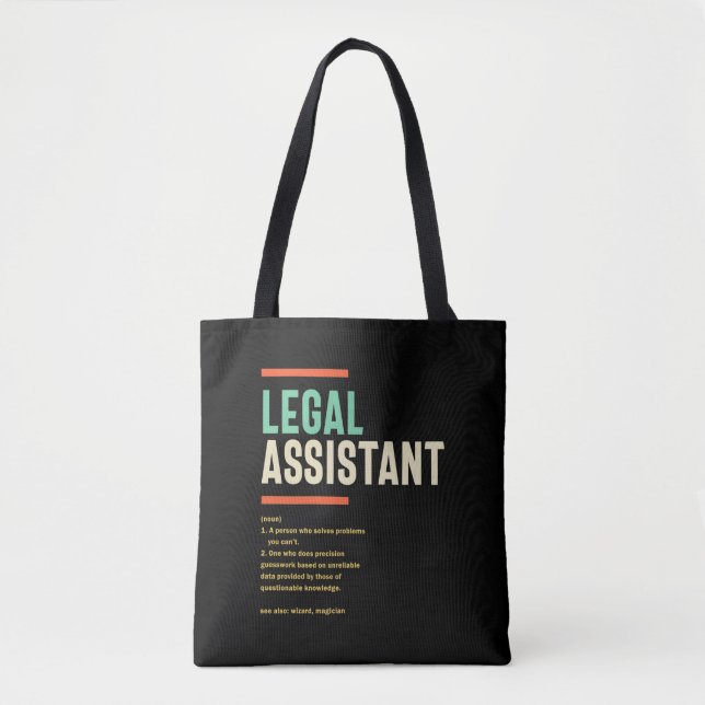 Bolsa Tote Definição do Assistente Jurídico (Frente)