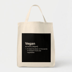 Bolsa Tote Definição do Vegan