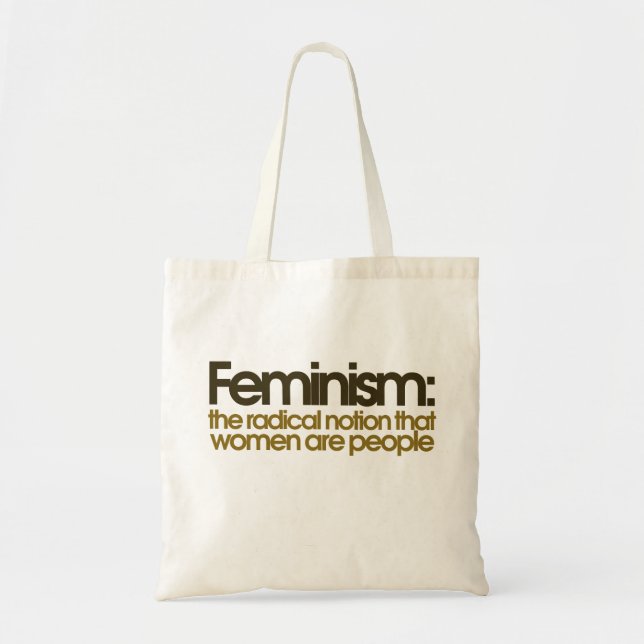 Bolsa Tote Definição Feminista (Frente)