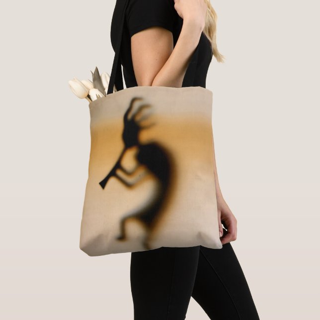 Bolsa Tote Deidade De Kokopelli Nos Bons Tempos (Close Up)