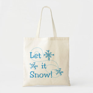 Bolsa Tote Deixe-o nevar
