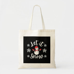 Bolsa Tote Deixe-o nevar no inverno