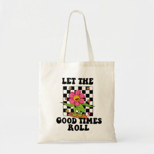 Bolsa Tote Deixe os bons tempos rolar retrô
