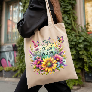 Bolsa Tote Deixe seu espírito sangrar