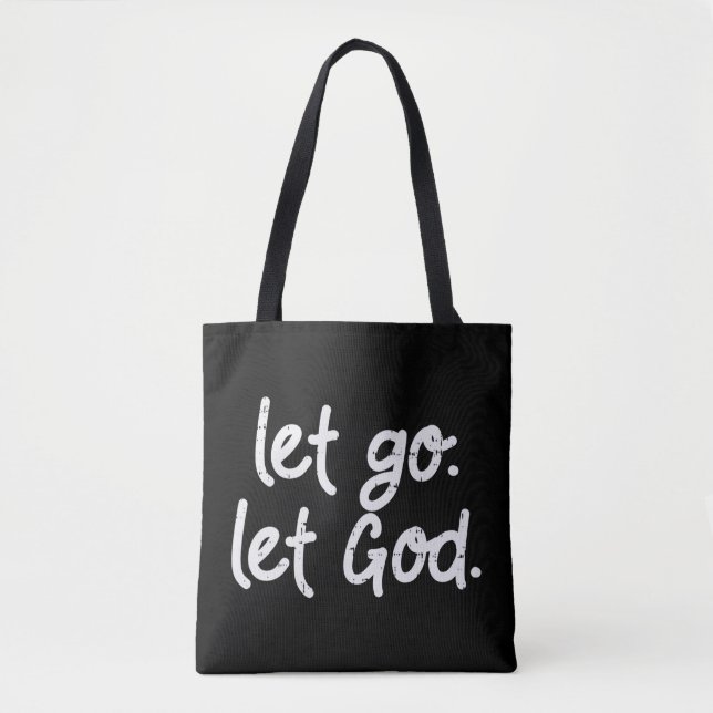 Bolsa Tote Deixem Deus Jesus Fé Citar Christi Religioso (Frente)