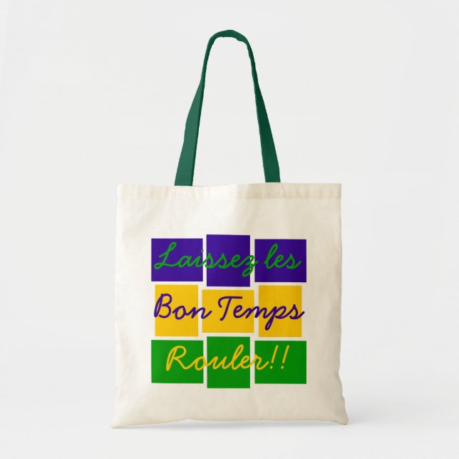 Bolsa Tote Deixem os bons tempos rolar!! (Frente)