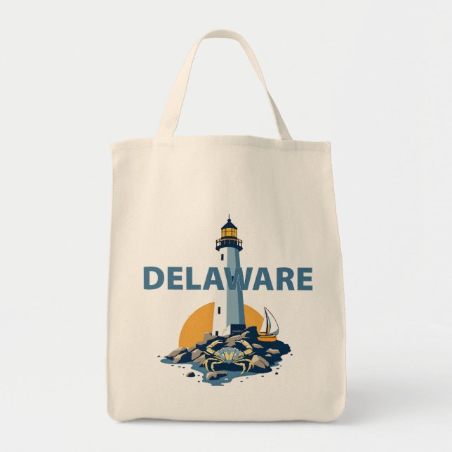 Bolsa Tote Delaware, EUA (Frente)