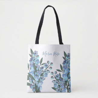Bolsa Tote Delfinium Azul