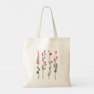 Bolsa Tote Delicar Saco Floral de Tota - Sangue Cor de Água R
