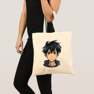 Bolsa Tote Delícia de Superpoder de Anime - Personagem Jovem 