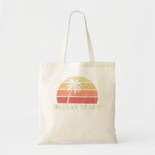 Bolsa Tote Delray Beach FL Vintage 70s - Design de retorno re