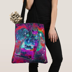 Bolsa Tote Delta de Gato Cósmico