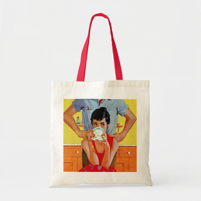 Bolsa Tote Demasiado tarde para compo (Frente)