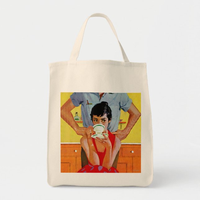 Bolsa Tote Demasiado tarde para compo (Frente)