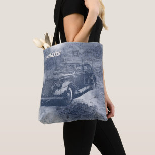 Bolsa Tote Denim Steampunk
