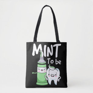 Bolsa Tote Dentista assistente de dentista engraçado
