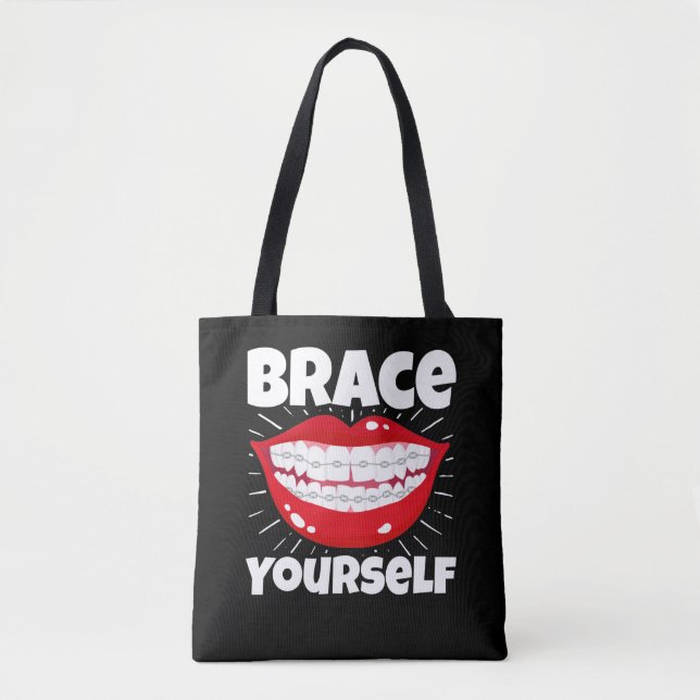 Bolsa Tote Dentista Ortodontico Dental Se Coloque (Frente)