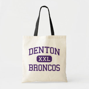 Bolsa Tote Denton - broncos - segundo grau - Denton Texas
