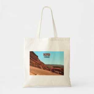 Bolsa Tote Denver Colorado Red Rocks Vintage Tote Bag