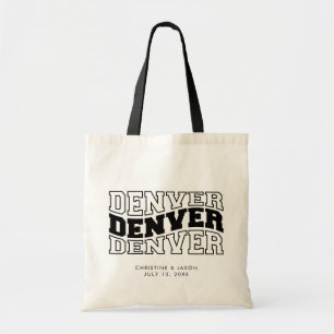 Bolsa Tote Denver Wedding Welcome