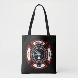 Bolsa Tote Departamento de Bombeiros NOME ADD. Bombeiro Salva