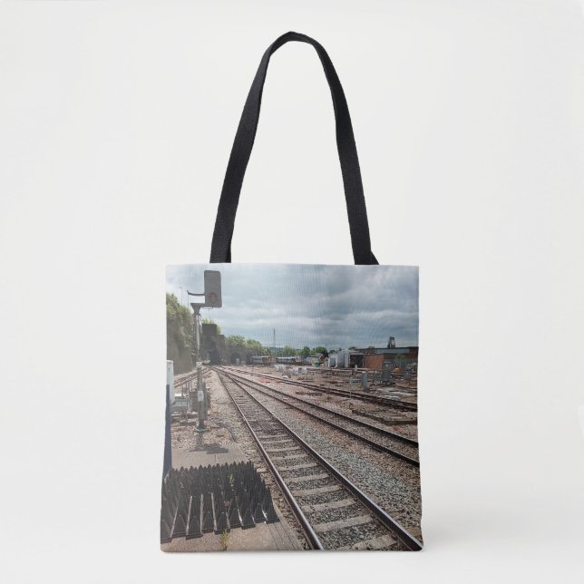 Bolsa Tote Depósito de comboios (Frente)