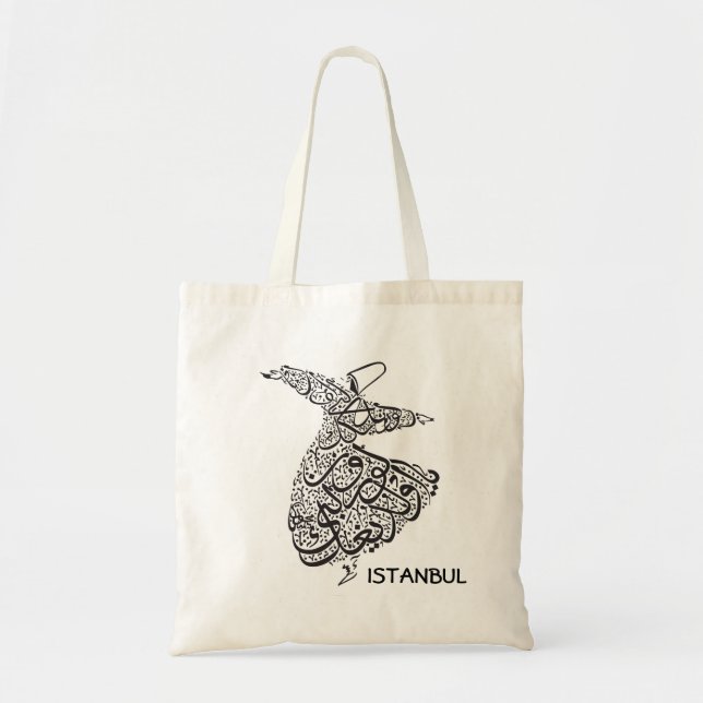 Bolsa Tote Dervish girando (Frente)