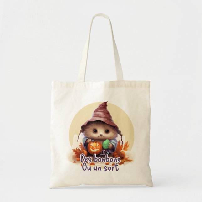Bolsa Tote Des bonbons ou un sort (Frente)