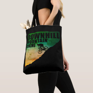 Bolsa Tote Descida de bicicleta de montanha