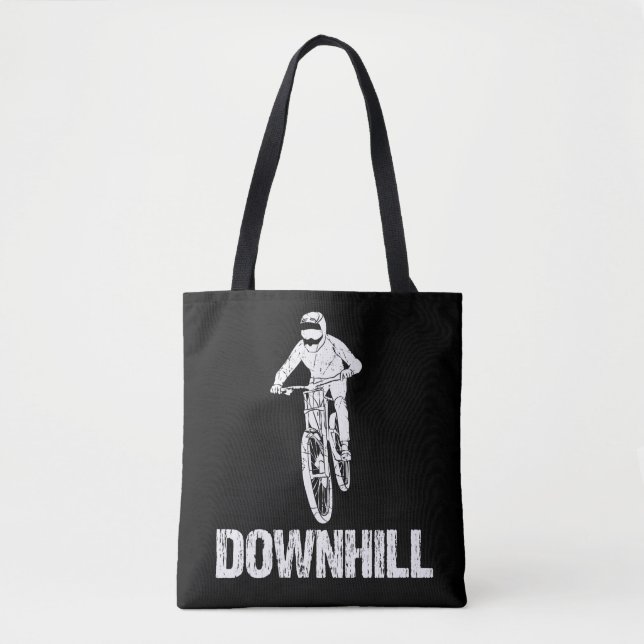 Bolsa Tote Descida Mountain Biker (Frente)