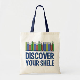 Bolsa Tote Descubra o seu saco de prateleiras - escolha estil