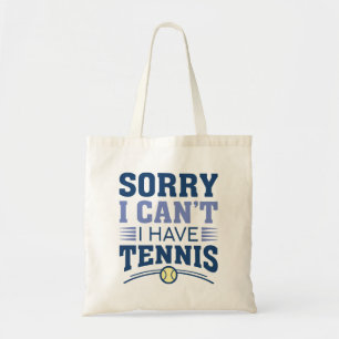 Bolsa Tote Desculpe, não posso, tenho tênis